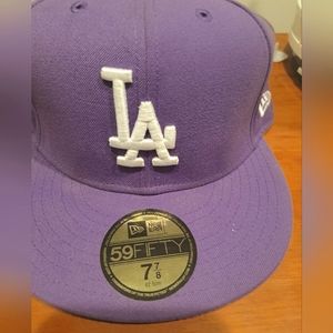 Purple Los Angeles Dogers Cap